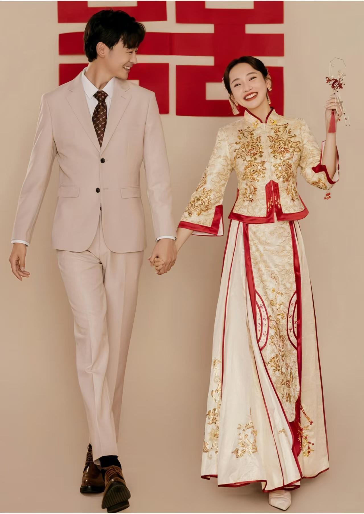 Vestido Qipao Chino , Vestido Tradicional Qun Kwa, Traje de Novia Cheongsam Vintage, Ceremonia de Té de Boda,Look de Compromiso Chino,regalo