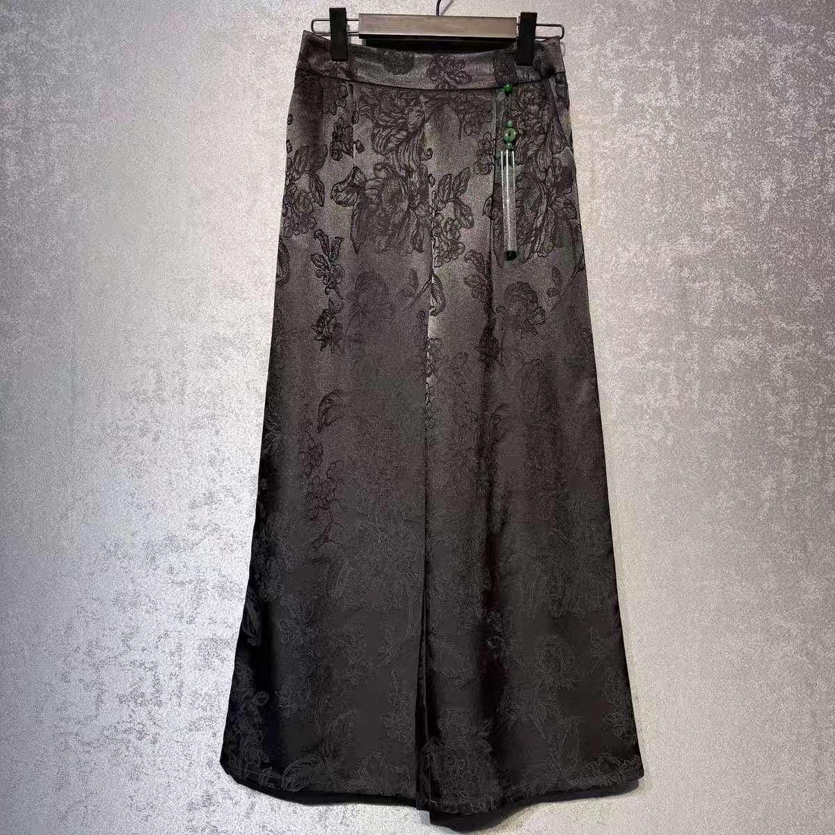 Chaqueta de oro Tang, Traje de chaqueta chino Tang, blusa con puños barrocos, Elegante Top, Abrigo inspirado en el Hanfu, regalo para ella
