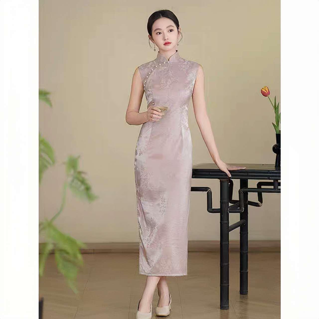 Qipao Turquesa, Vestido Cheongsam, Elegante Vestido, Vestido Formal Oriental, Qipao Vintage Moderno, Vestido de Invitada de Boda