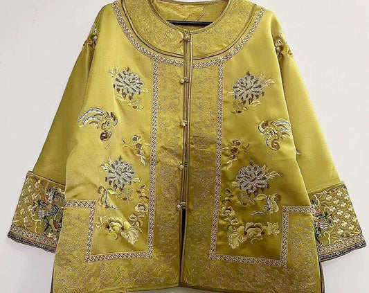 Chinese Embroidered Tang Jacket