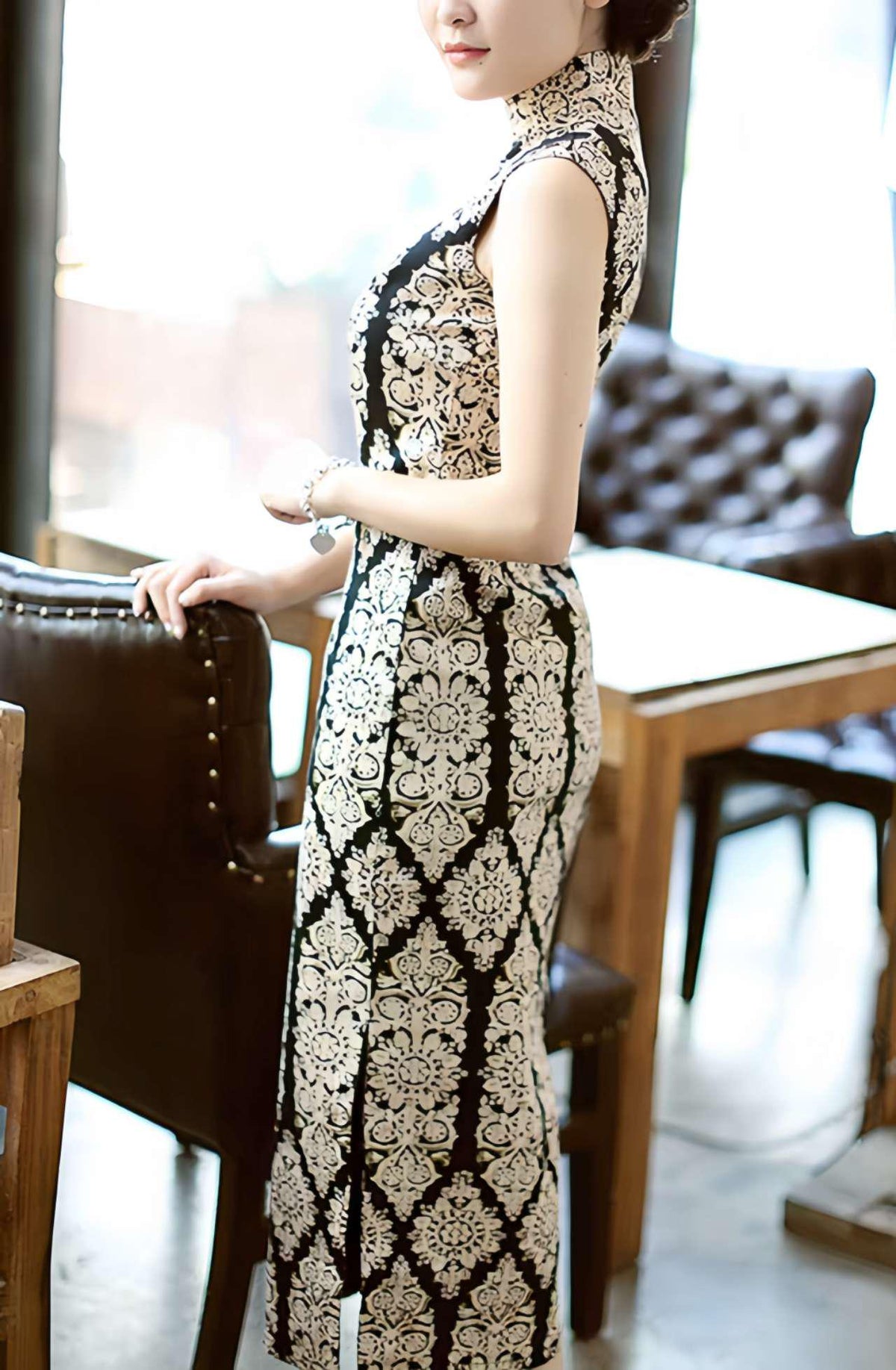 Women's Vintage Qipao Cheongsam Dress – additional product view