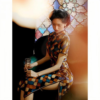 Women's Vintage Qipao Cheongsam Dress – additional product view