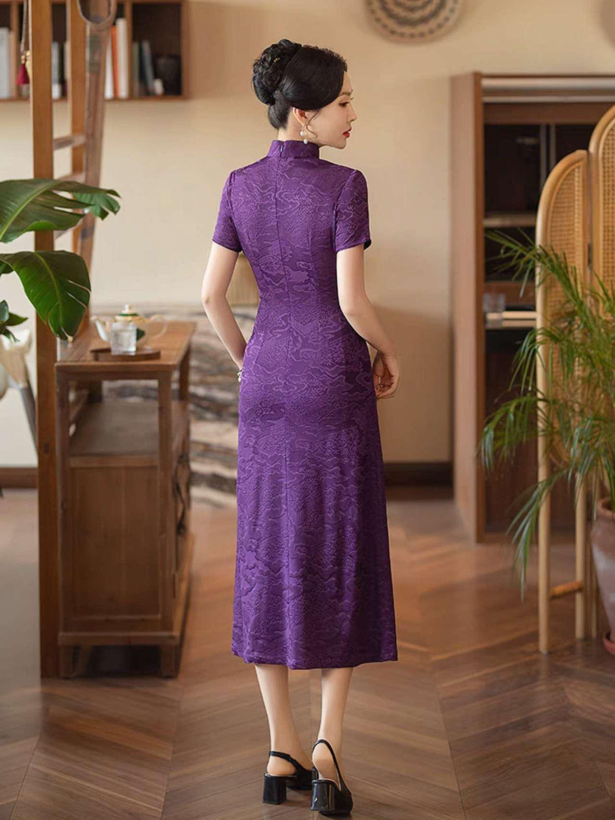 Women's Vintage Qipao Cheongsam Dress – additional product view