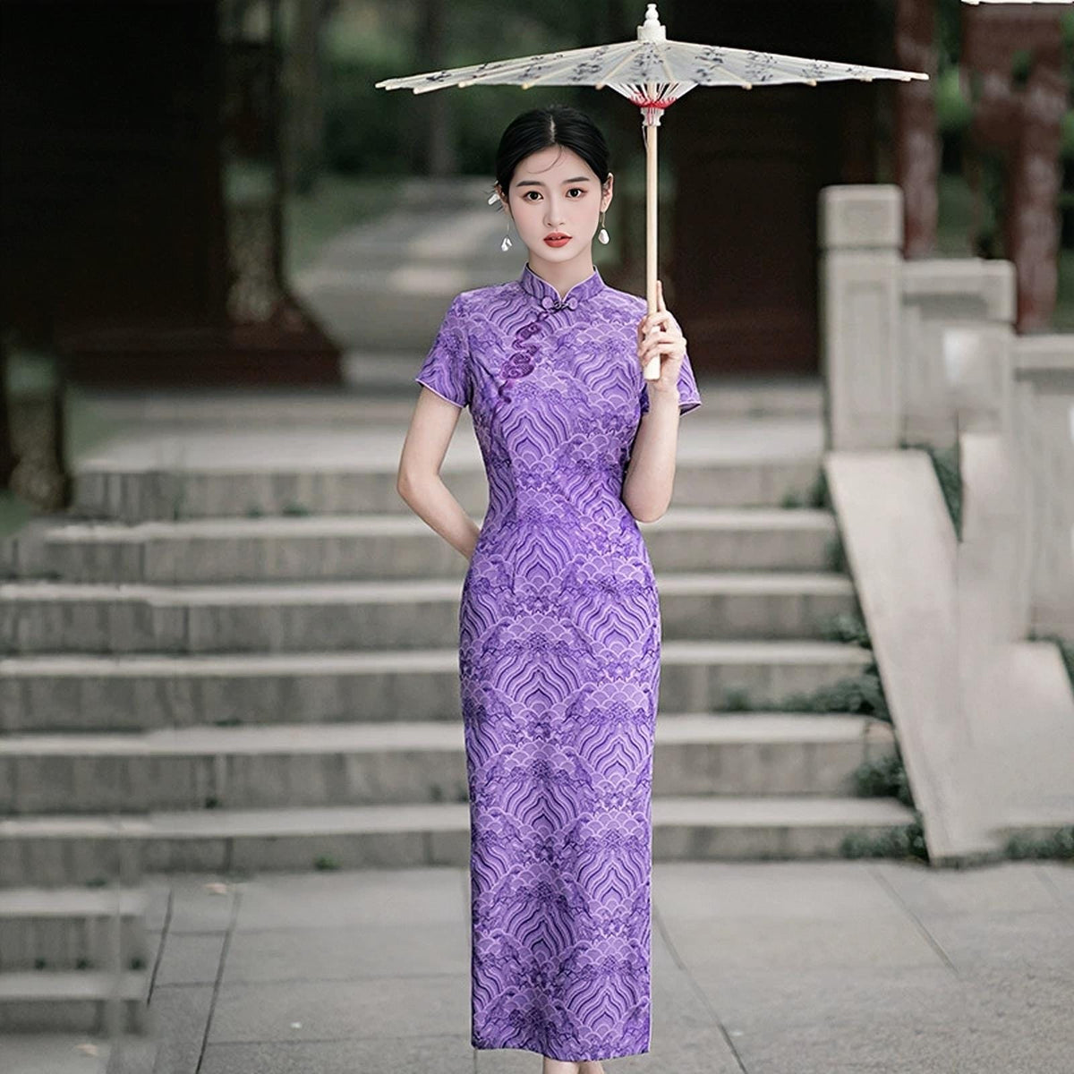 Women's Vintage Qipao Cheongsam Dress – additional product view