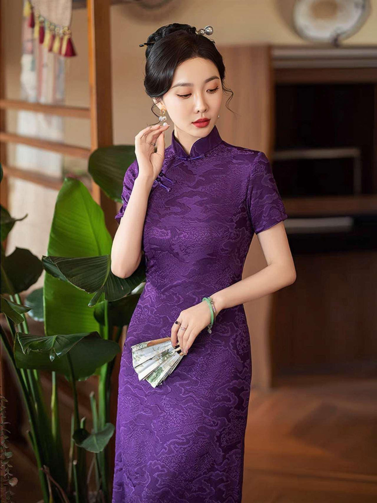 Women's Vintage Qipao Cheongsam Dress – additional product view