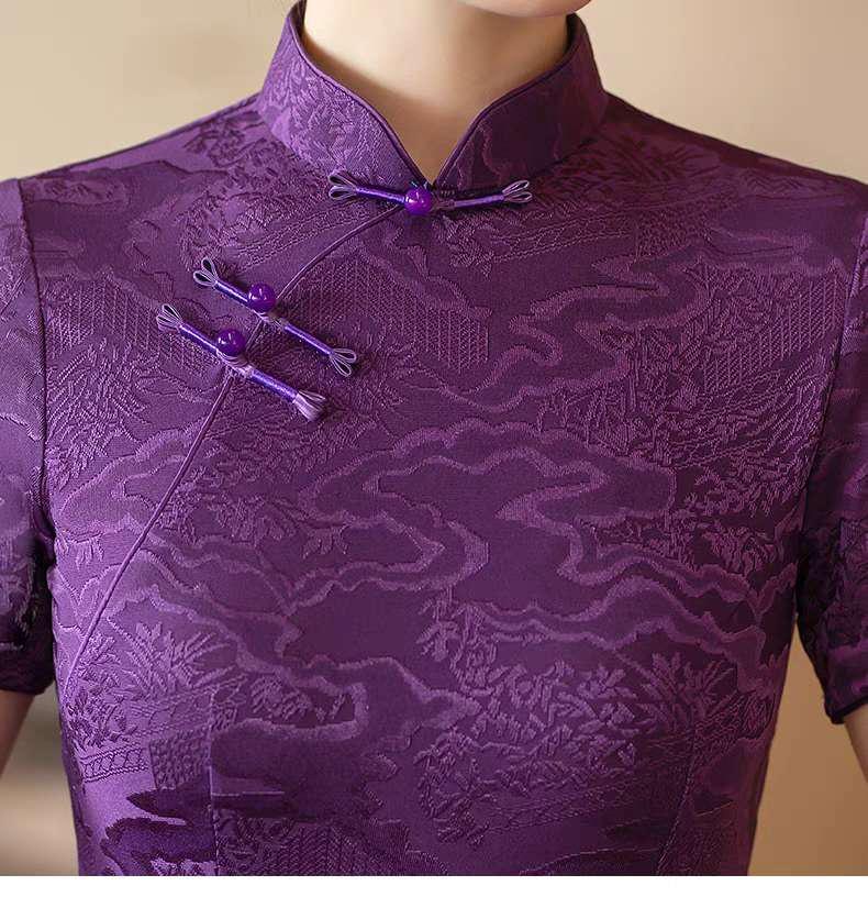 Women's Vintage Qipao Cheongsam Dress – additional product view
