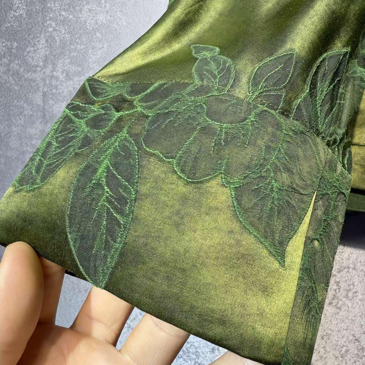 Women's Purple Vintage Silk Chinese Tang Jacket – additional product view