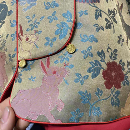 Women's Vintage Silk Chinese Tang Jacket – additional product view