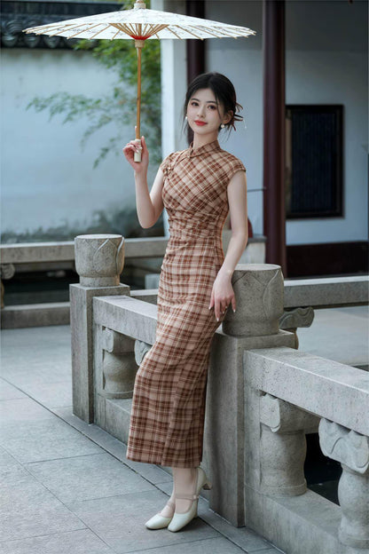 Women's Vintage Modern Chinese Two-Piece Set – additional product view