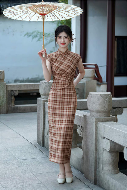 Women's Vintage Modern Chinese Two-Piece Set – additional product view