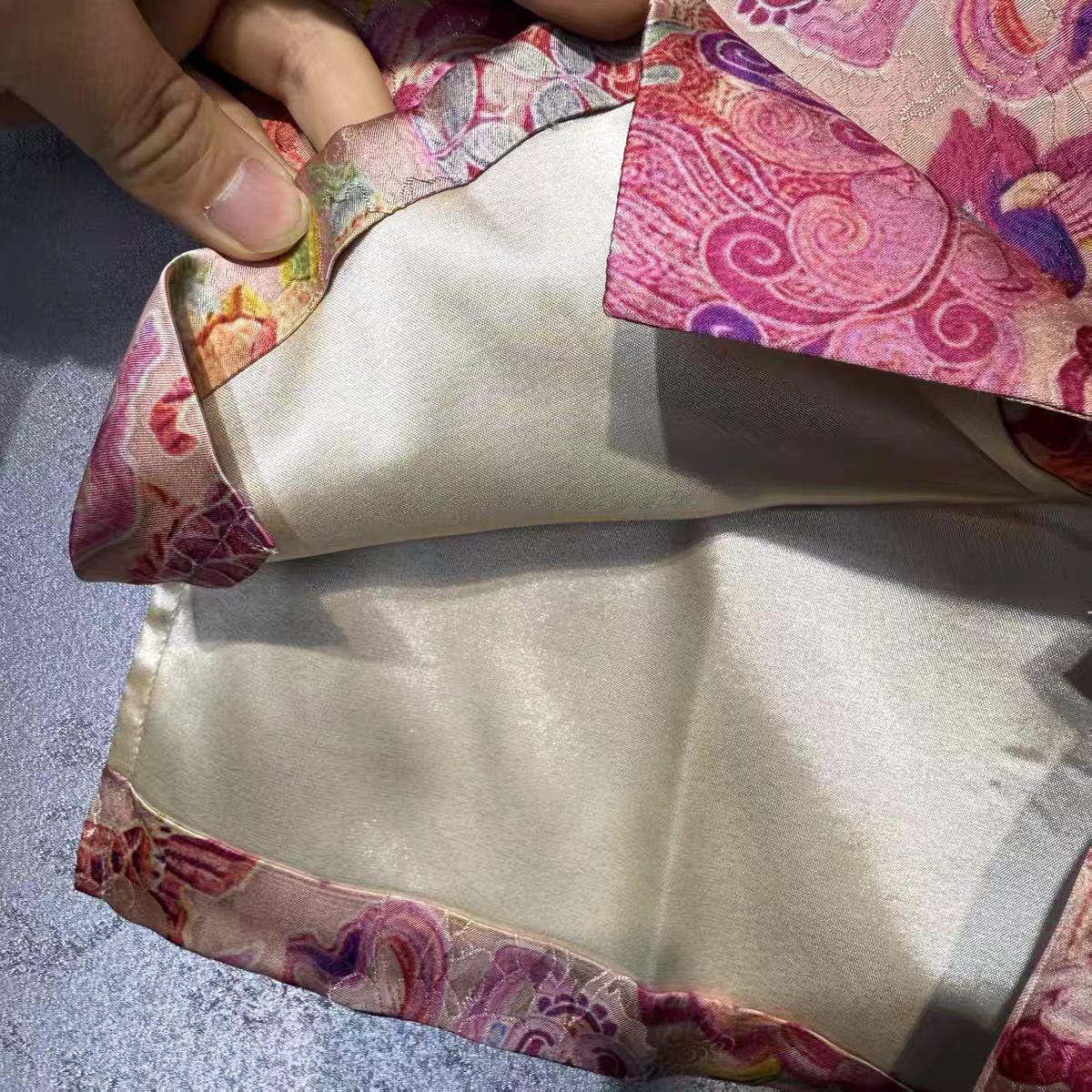 Women's Vintage Brocade Chinese Style Vest – additional product view