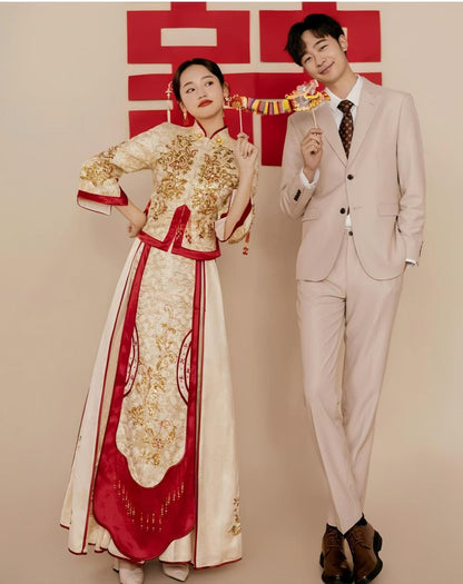 Women's Vintage Qipao Cheongsam Dress