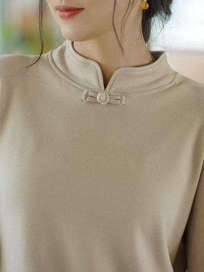 Women's Vintage Chinese Style Blouse – additional product view