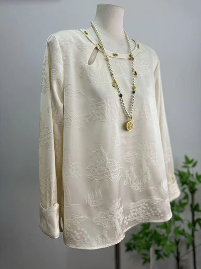 Women's Chinese Style Blouse – additional product view