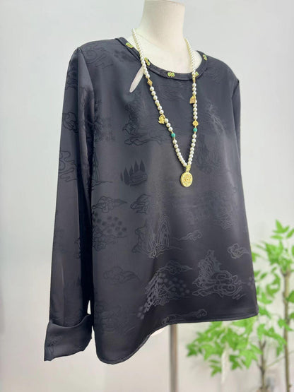 Women's Chinese Style Blouse – additional product view