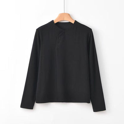 Women's Embroidered Chinese Style Blouse – High Collar – additional product view