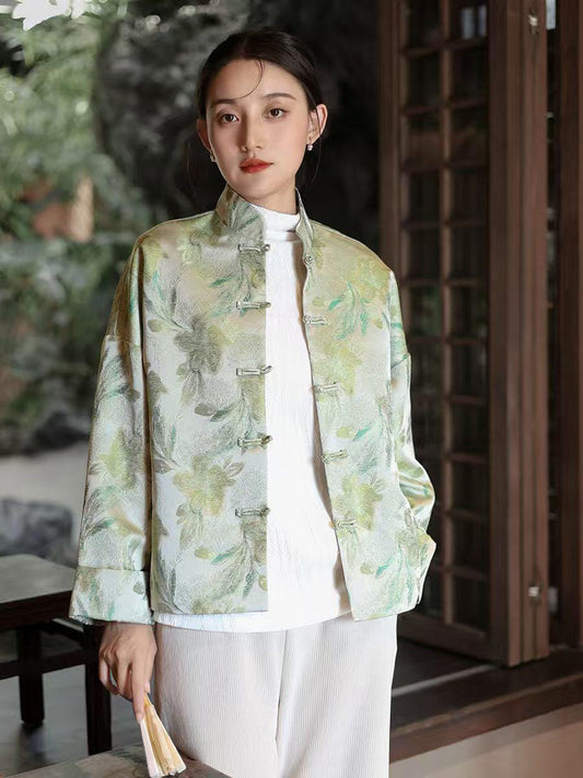 Women's Jacquard Brocade Chinese Tang Jacket