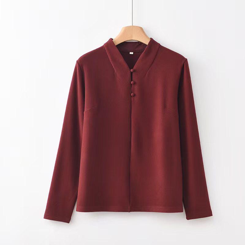 Women's Vintage Chinese Style Blouse – additional product view