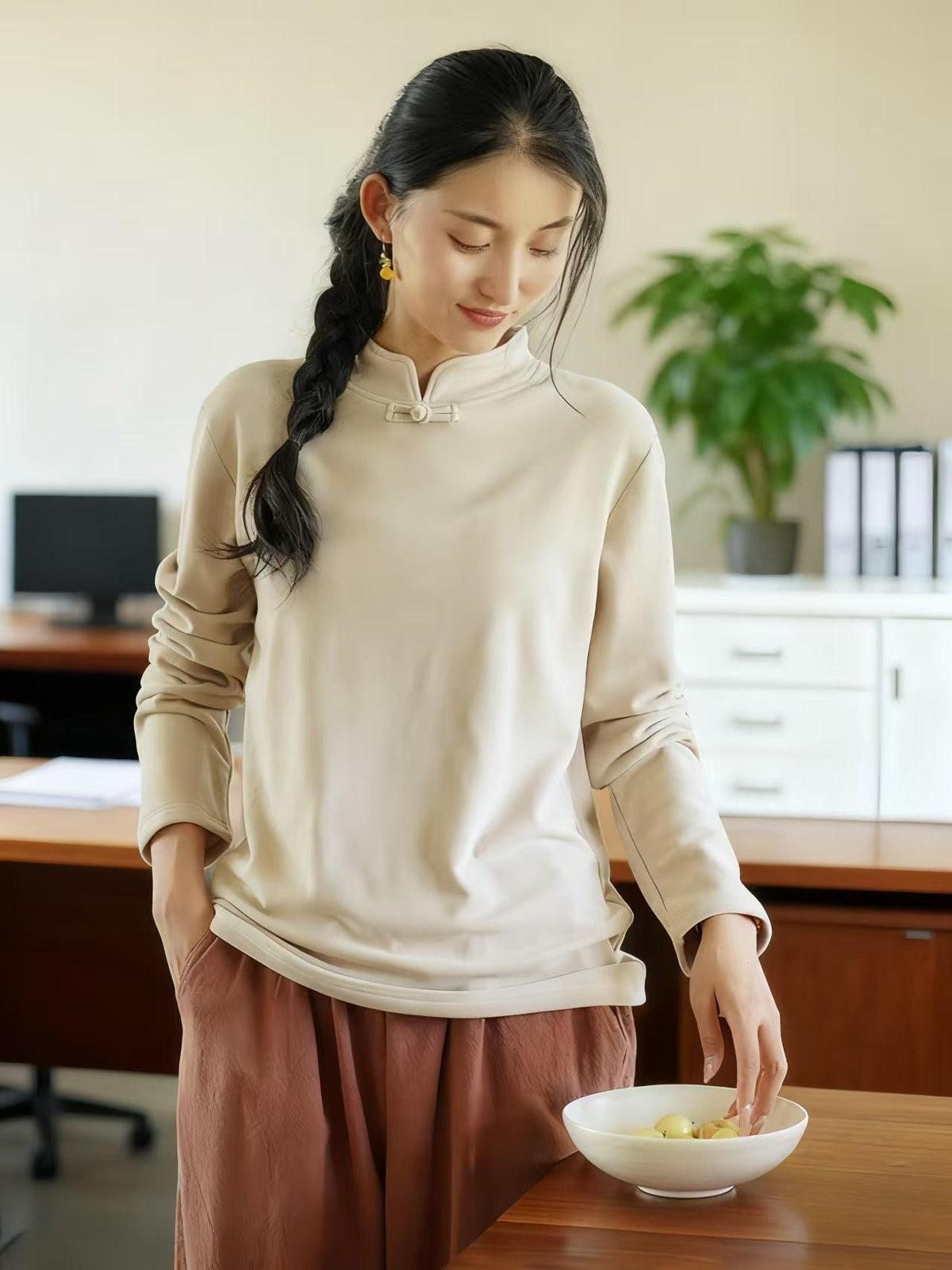 Women's Vintage Chinese Style Blouse