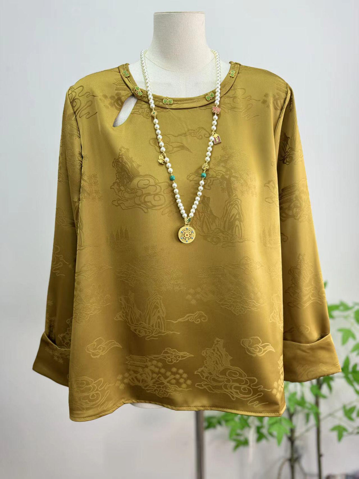 Women's Chinese Style Blouse – additional product view