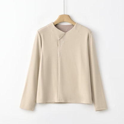 Women's Embroidered Chinese Style Blouse – High Collar