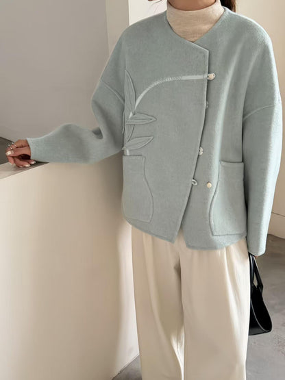 Women's Embroidered Chinese Tang Jacket – additional product view
