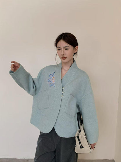 Women's Vintage Chinese Tang Jacket – additional product view