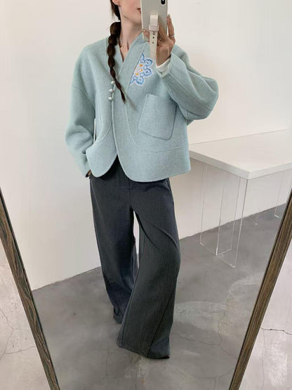 Women's Vintage Chinese Tang Jacket – additional product view