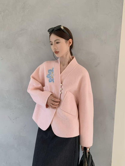 Women's Vintage Chinese Tang Jacket – additional product view