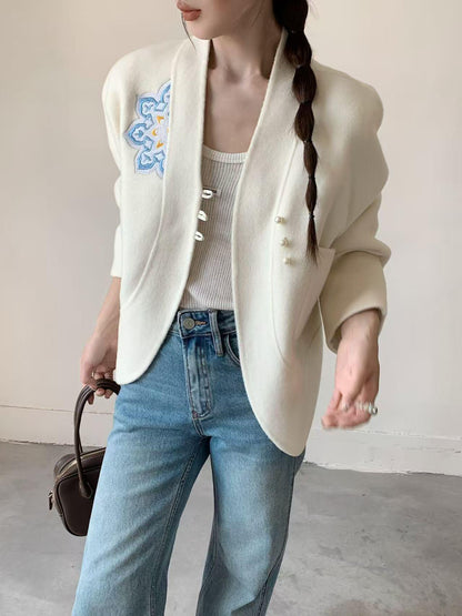 Women's Vintage Chinese Tang Jacket – additional product view
