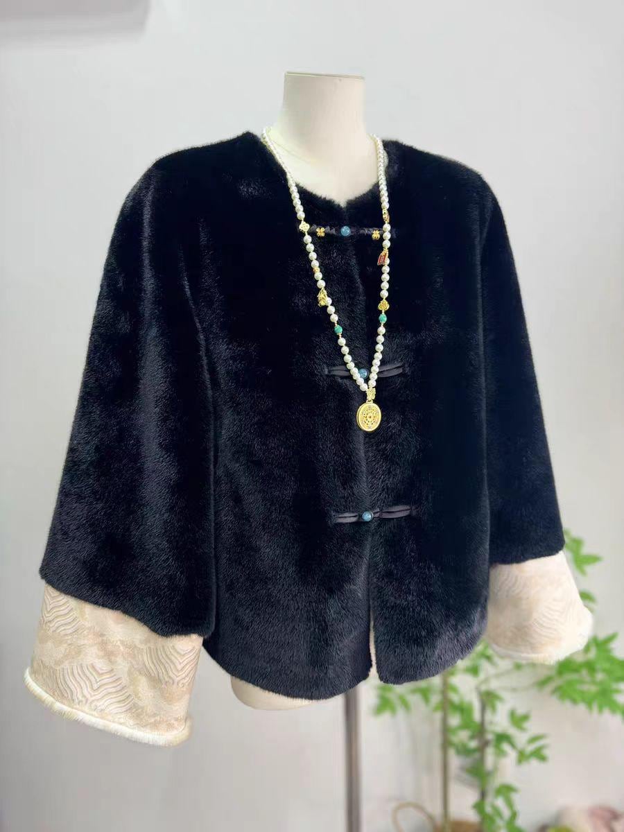 Women's Elegant Chinese Tang Jacket – Winter – additional product view