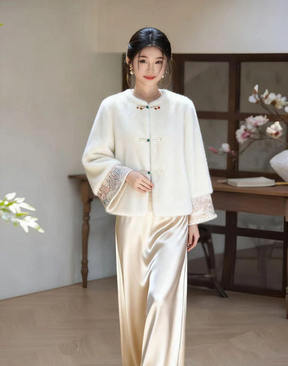 Women's Elegant Chinese Tang Jacket – Winter