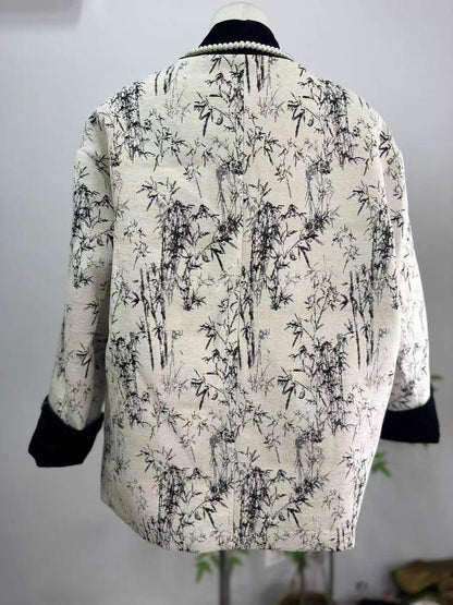 Women's Elegant Silk Chinese Tang Jacket – additional product view