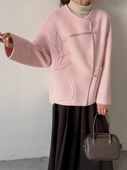 Women's Embroidered Chinese Tang Jacket – additional product view