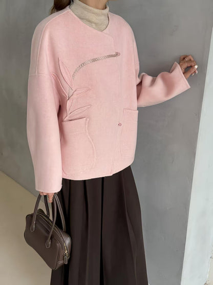 Women's Embroidered Chinese Tang Jacket – additional product view