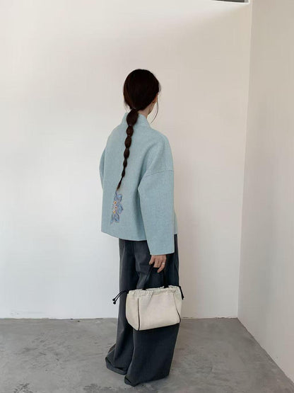 Women's Vintage Chinese Tang Jacket – additional product view