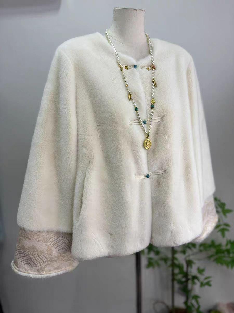 Women's Elegant Chinese Tang Jacket – Winter – additional product view