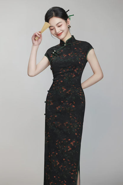 Women's Vintage Qipao Cheongsam Dress – Mesh – additional product view