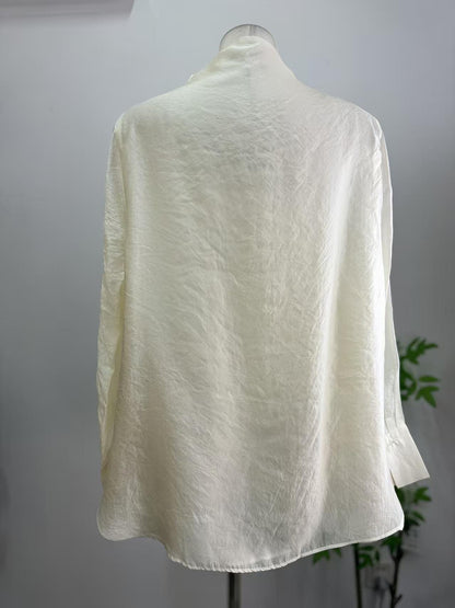 Vintage Tencel Chinese Style Blouse – additional product view