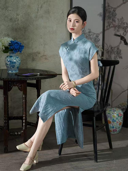 Women's Jacquard Qipao Cheongsam Dress