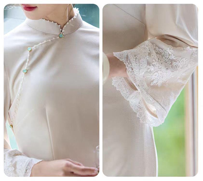 Women's Vintage Qipao Cheongsam Dress – additional product view
