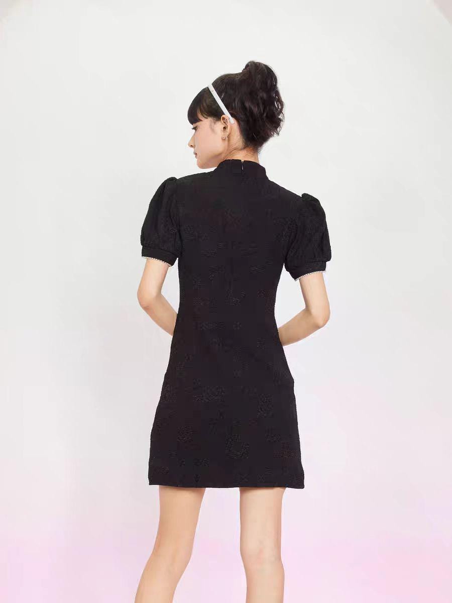 Women's Elegant Qipao Cheongsam Dress – Jacquard – additional product view