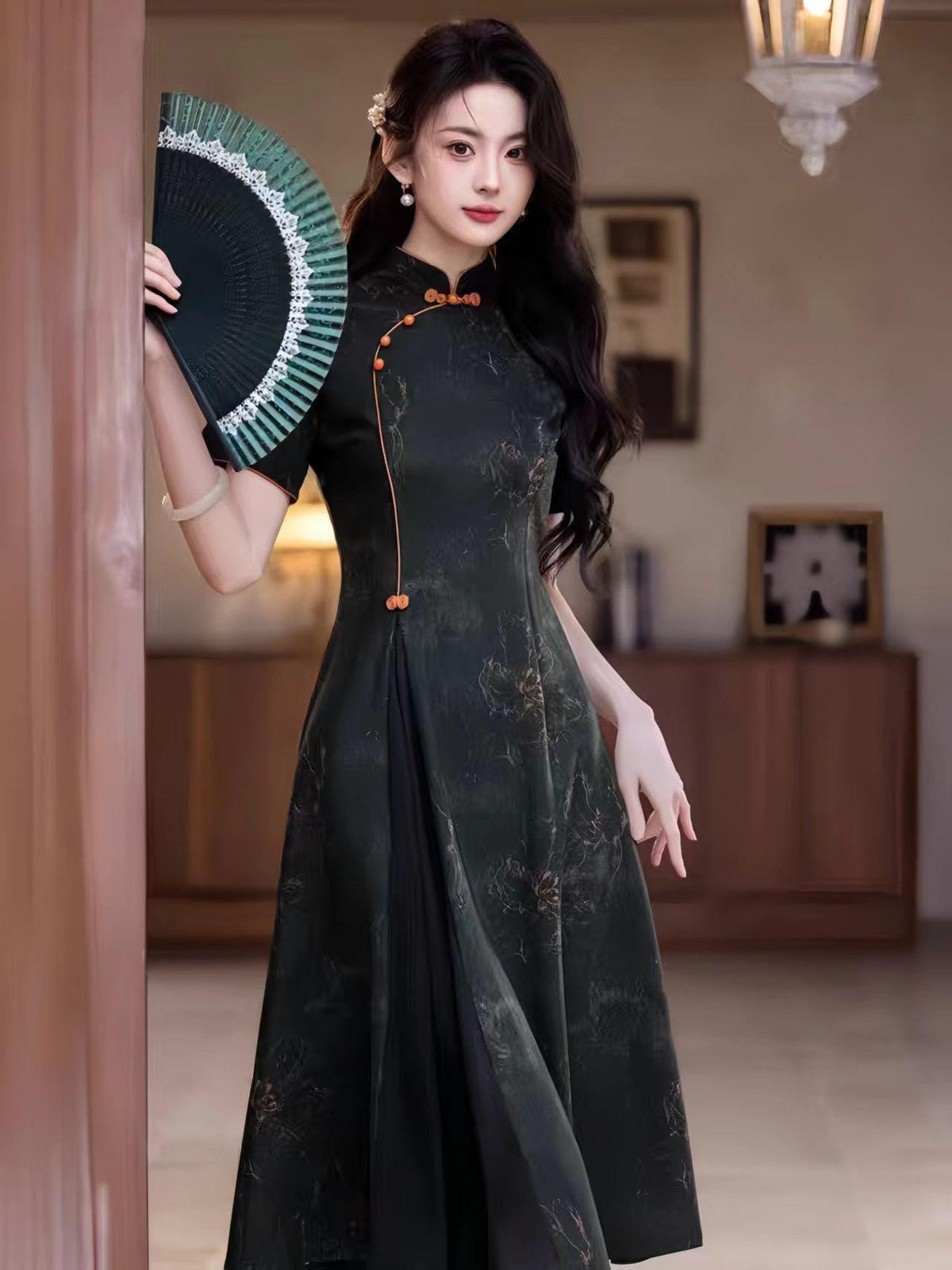 Women's Vintage Qipao Cheongsam Dress – additional product view