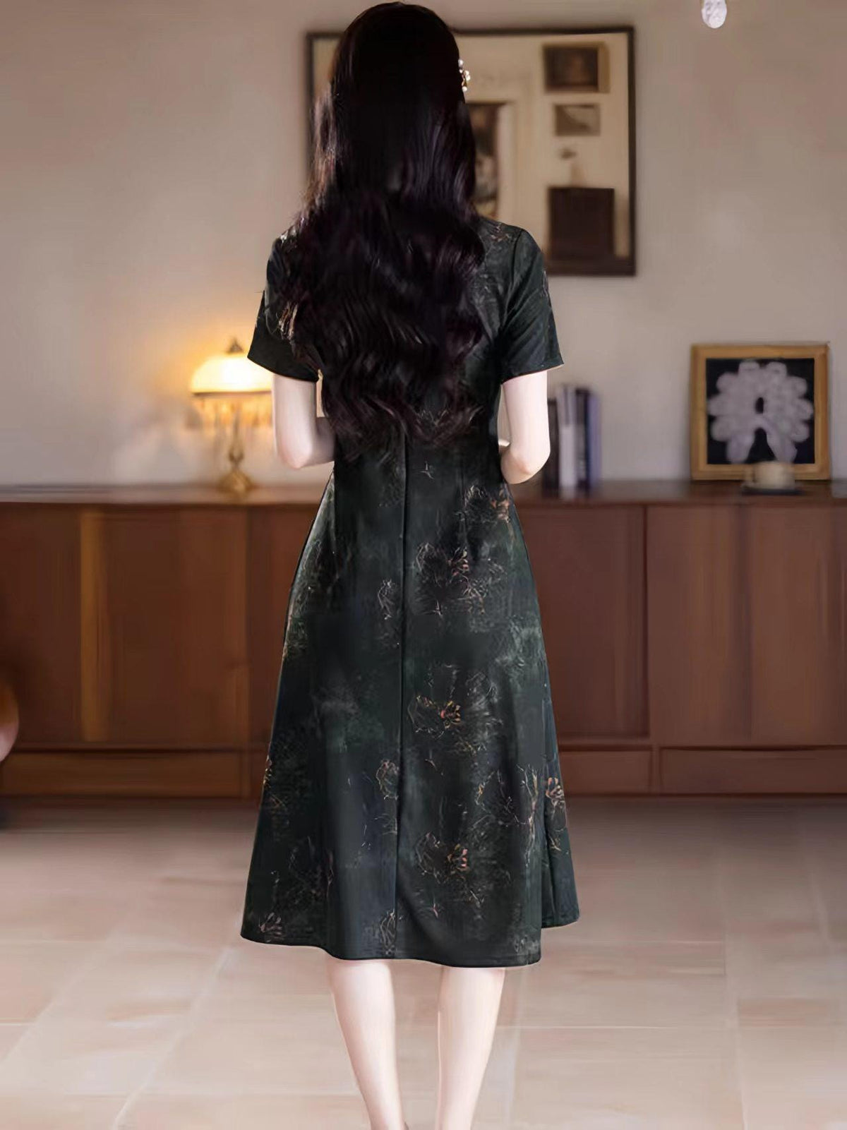 Women's Vintage Qipao Cheongsam Dress – additional product view