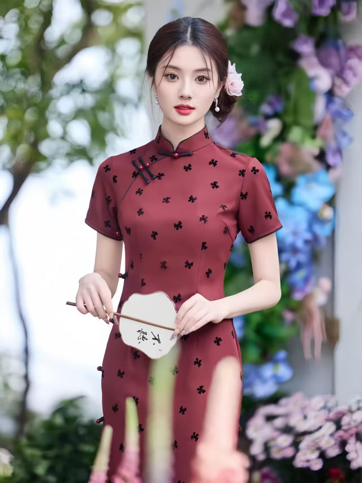 Women's Elegant Qipao Cheongsam Dress – Fitted