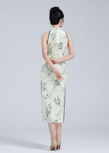 Women's Elegant Velvet Qipao Cheongsam Dress – additional product view