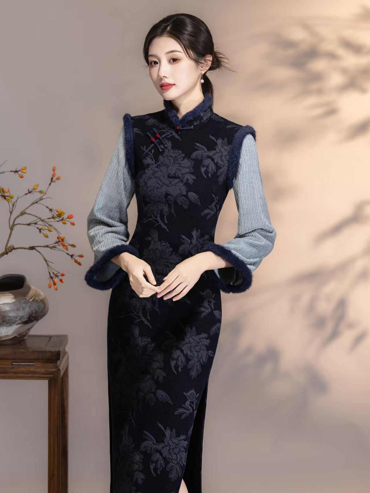 Women's Vintage Qipao Cheongsam Dress – Chenille
