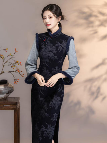 Women's Vintage Qipao Cheongsam Dress – Chenille