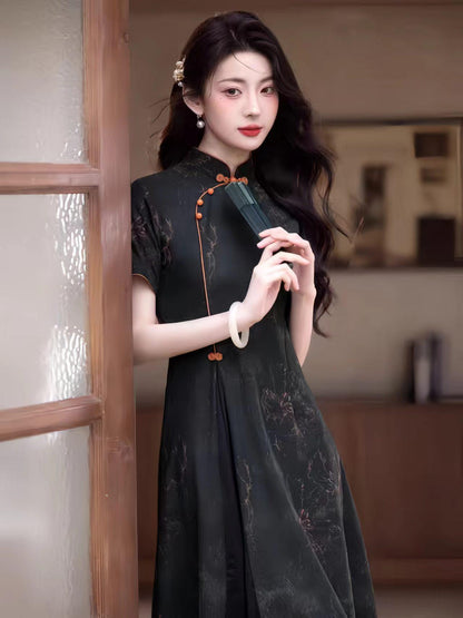 Women's Vintage Qipao Cheongsam Dress – additional product view
