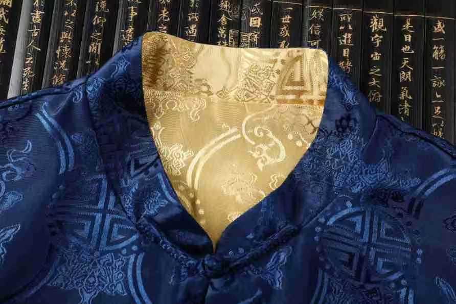 Women's Jacquard Chinese Tang Jacket – Mandarin Collar – additional product view